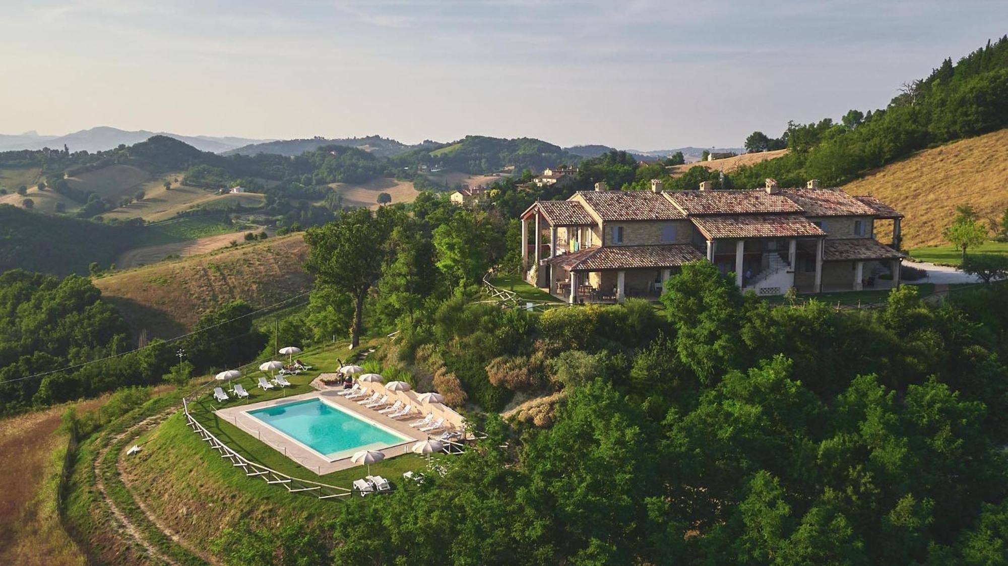 Country House Ca'Balsomino Guest House Urbino Exterior foto